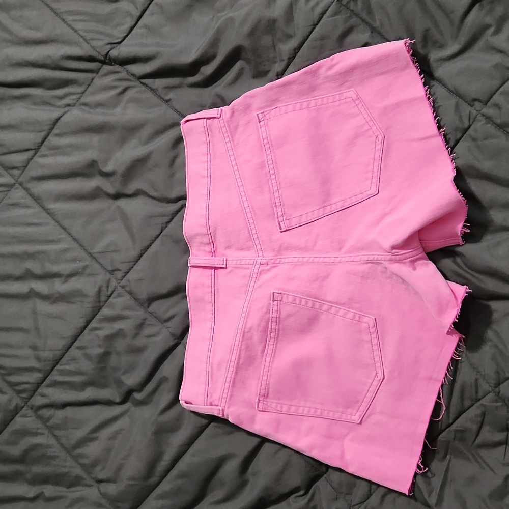 Women's GAP washwell jean shorts size 28 pink - Picture 3 of 3